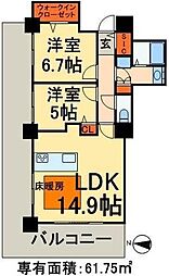 ロイヤルパークスタワー南千住 1201