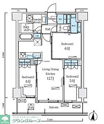 ロイヤルパークス赤羽ノース 454