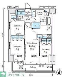 ロイヤルパークス赤羽ノース 938