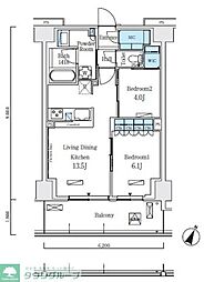 ロイヤルパークス赤羽ノース 402