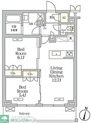 ミレーネ滝野川 206