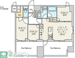 クレストコート北千住レジデンス 1102