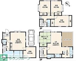 文京区千駄木4丁目の一戸建て