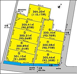 春日部市赤沼　売地　６区画
