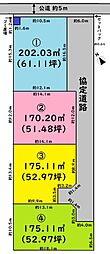 越谷市平方　売地 3区画