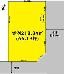 越谷市神明町3丁目　売地