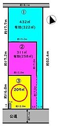 越谷市船渡　1期 3区画