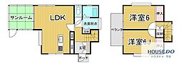 守谷市百合ヶ丘の中古戸建て　一軒家