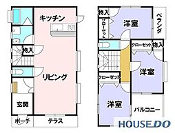 阿見町うずら野2丁目の中古一戸　一軒家