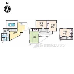 生駒市俵口町の一戸建て