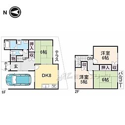 奈良市法蓮町の一戸建て