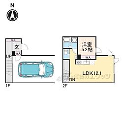 奈良市法華寺町の一戸建て