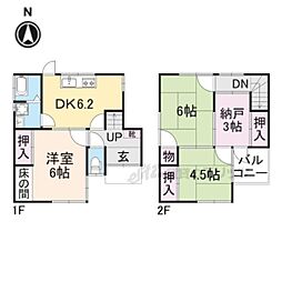 奈良市富雄元町1丁目の一戸建て