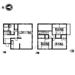 奈良市神功３丁目の一戸建て