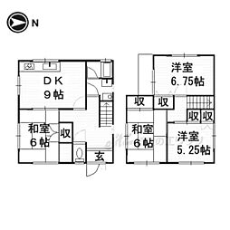 天理市田部町の一戸建て