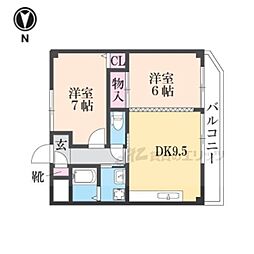 パストラール東生駒 602