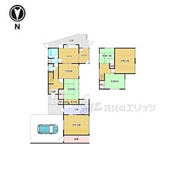 奈良市七条１丁目の一戸建て