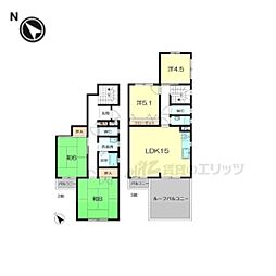 平城朱雀第2団地45号棟