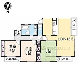 富雄サンパレスI号館 201