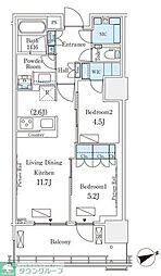 ロイヤルパークス品川 801
