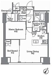 レキシントンスクエア白金高輪 1104