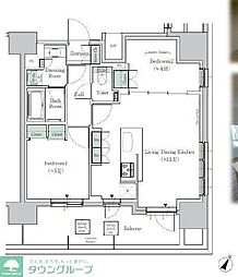 ONE ROOF RESIDENCE TAMACHI（2LDK) 1409