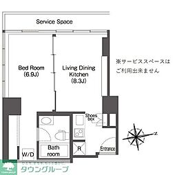 ウエリスアーバン品川タワー 2202