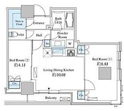 ベルファース芝浦タワー 2505