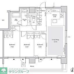 ザ・パークハビオ代々木 802