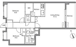 レジディア祐天寺 111