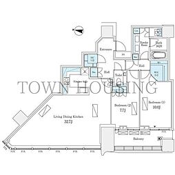 パークコート渋谷ザタワー 3804