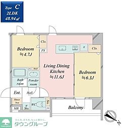 クロスレジデンス日本橋浜町 604