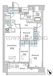 目黒区上目黒２丁目