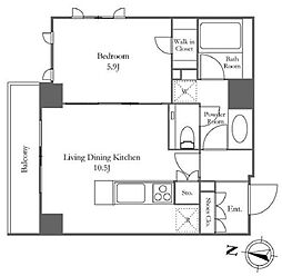 ＫＤＸレジデンス恵比寿 404