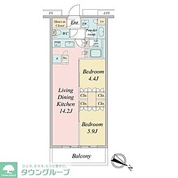 ブランシエスタ目黒中央町 414