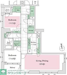 アトラス麻布台 801