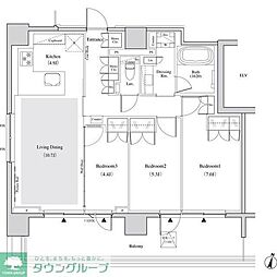 ザ・パークハビオ代々木 901
