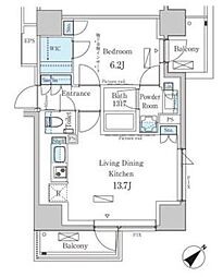パークアクシス飯田橋レジデンス 801
