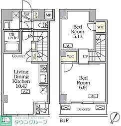 アジールコート三宿テラス 104