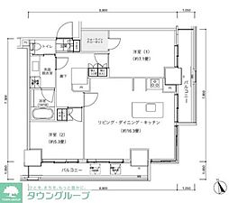 パークキューブ愛宕山タワー 1703