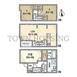 品川区豊町４丁目の一戸建て