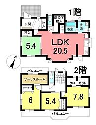 大字阿久比字北海道　中古戸建