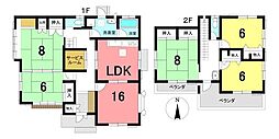 大字緒川字上高根台　中古戸建