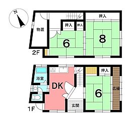大字河和字北屋敷　中古戸建