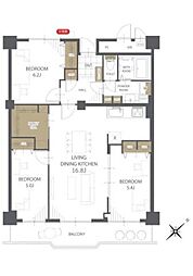 市川パークハイツB棟　B棟