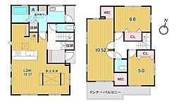 新築戸建　ブルーミングガーデン岡山市中区乙多見3期