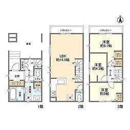 川口市南鳩ヶ谷６丁目の一戸建て