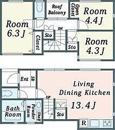 さいたま市浦和区北浦和３丁目の一戸建て