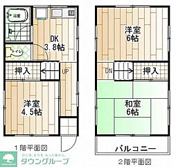 蕨市北町３丁目の一戸建て