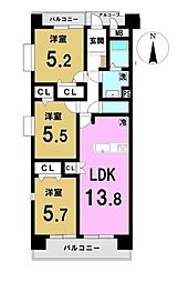 中古マンション　モアグレース若竹